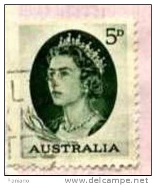 PIA - AUSTRALIA - 1963-65 : Elisabetta II - (Yv 290) - Gebruikt