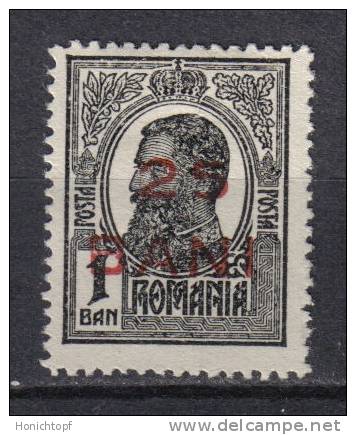 Rumänien; 1918; Michel 237 (*); Für Die Moldau; Ohne Gummi - Ongebruikt