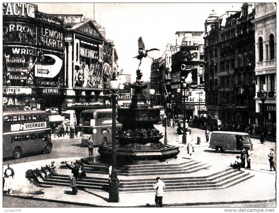 LONDON / PICCADILLY CIRCUS / CPSM 1952 - Piccadilly Circus