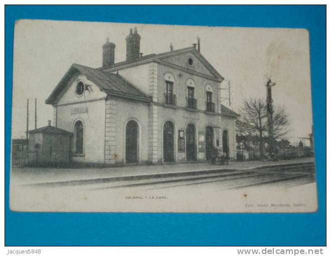 41) Salbris - La Gare  - Année1906 - EDIT  Veuve - Salbris