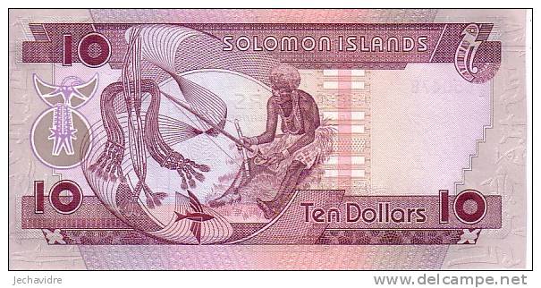 SALOMONS ISLANDS   10 Dollars  Non Daté (1986)  Pick 15a     ***** BILLET  NEUF ***** - Isla Salomon