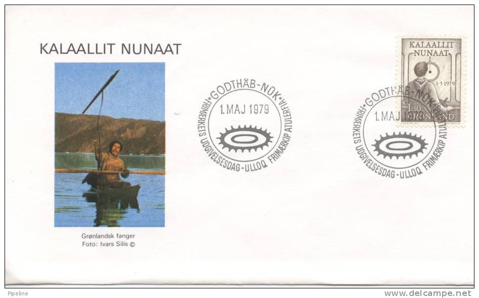 Greenland FDC Internal Autonomy 1-5-1979 With Cachet - FDC