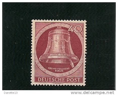 MICHEL - BAND 2 - 1951 - EINWEIHUNG DER FREIHEITSGLOCKE IM TURM DES SCHÖNEBERGER RATHAUSES - Unused Stamps