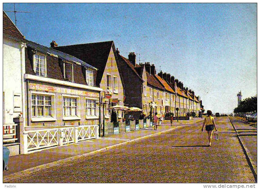 Carte Postale 80. Le Hourdel  Hotel Du Parc Aux Huitres  Et Le Phare  Trés Beau Plan - Le Hourdel