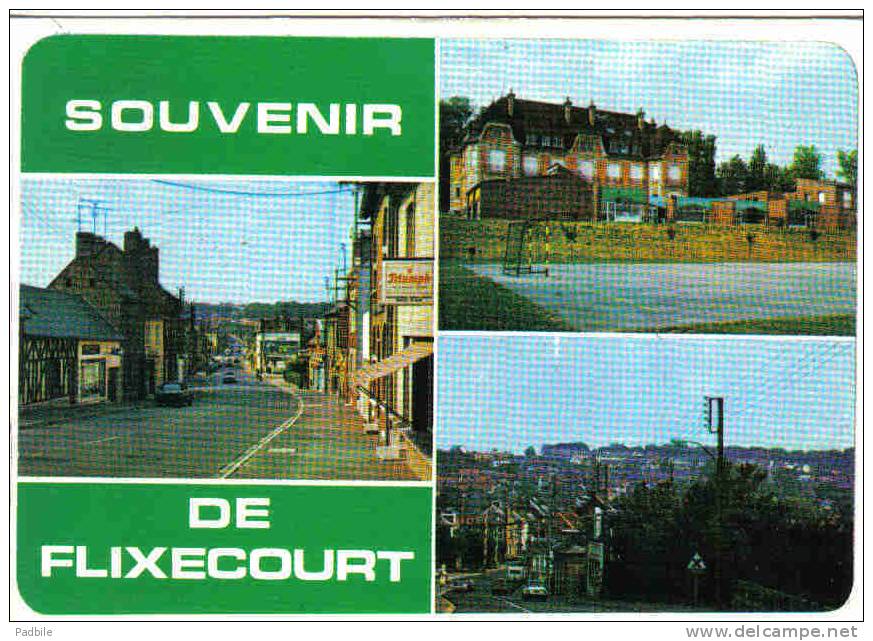 Carte Postale 80. Flixecourt    Trés Beau Plan - Flixecourt