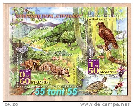 Bulgaria/ Bulgarie    2008  EUROPE-NATURE  -  Natural Park Strandzha   S/S- MNH - Rabbits