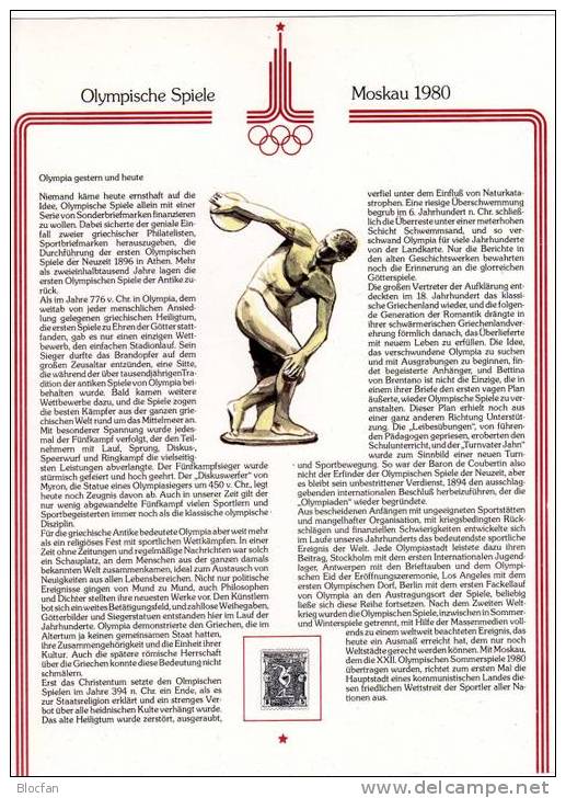 Tourismus Zur Olympiade In Moskau1980 Dokumentation SU O 110€ - Sammlungen
