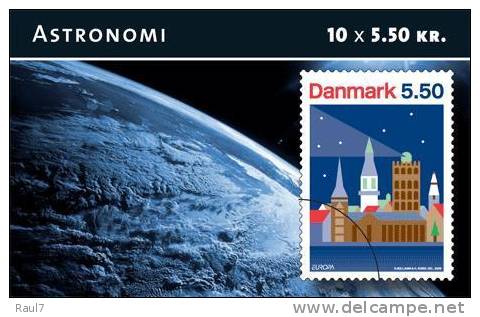 EUROPA - 2009 //  DANMARCK // CARNET 10V NEUF  L'Astronomie. - 2009