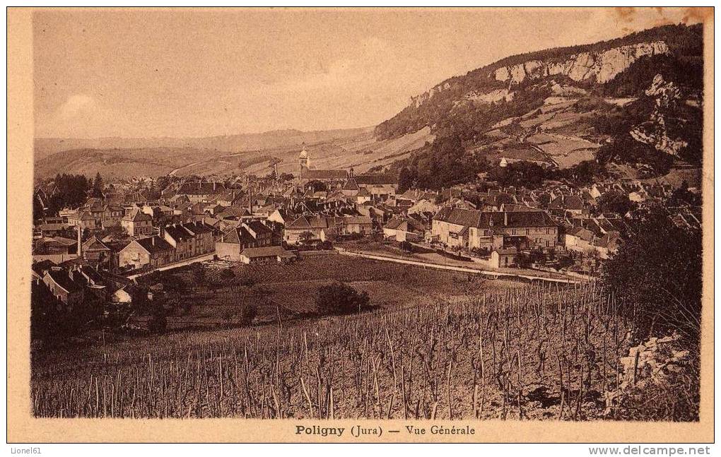 POLIGNY : (39) Vue Générale - Poligny