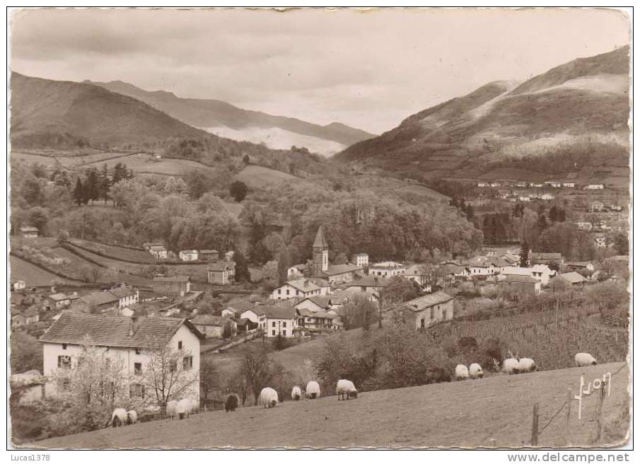 64 / SAINT ETIENNE DE BAIGORRY / VUE GENERALE / CIRC  1954 - Saint Etienne De Baigorry