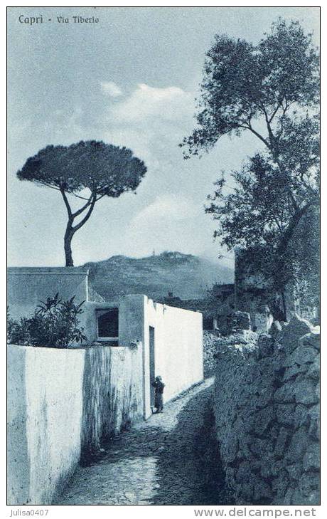 CAPRI (Italie) Vieille Rue - Afragola