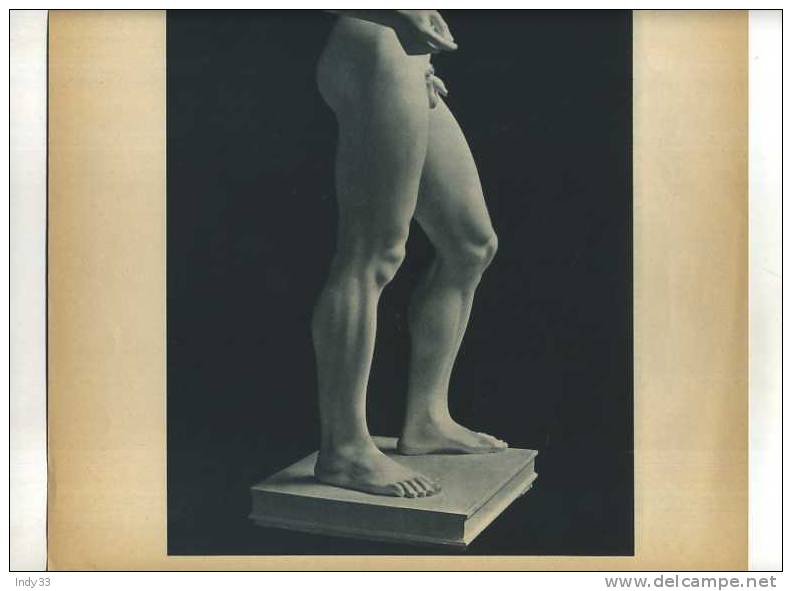 -WAGER .EN PIEDS .  REPRO D´UNE SCULPTURE D´ARNO BREKER . - Autres & Non Classés