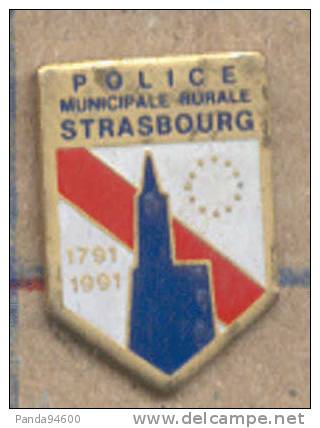 Police Municipale Rurale Strasbourg 1791 1991 (Stand Bay) - Polizei