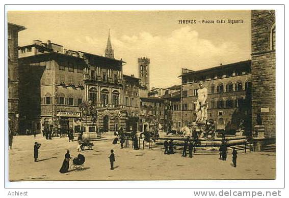 CPA Firenze - Piazza Della Signora - Firenze