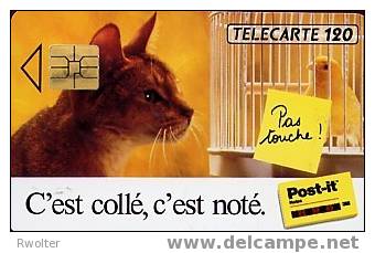 @+ Télécarte "POST´IT" - 120U - SO3 - 02/93. REF F322. - 1993