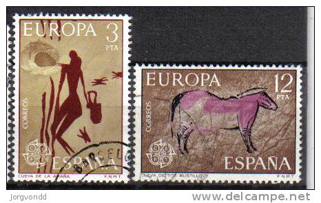 CEPT-1975 Spanien (2151-2152) Gestempelt - 1975