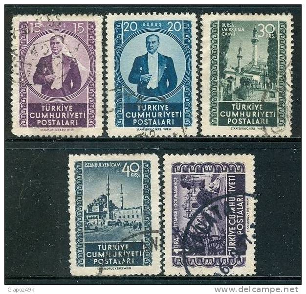 ● TURKIYE  - REPUBBLICA  - 1952  - N.  1151 . . . .  Usati  -  Lotto  386 - Gebraucht
