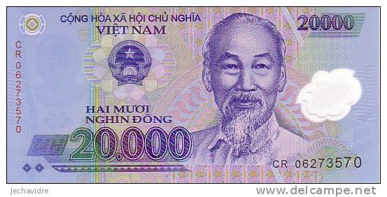 VIET-NAM    20 000 Dong  Non Daté (2006)  Pick 120 POLYMER     ***** BILLET  NEUF ***** - Vietnam