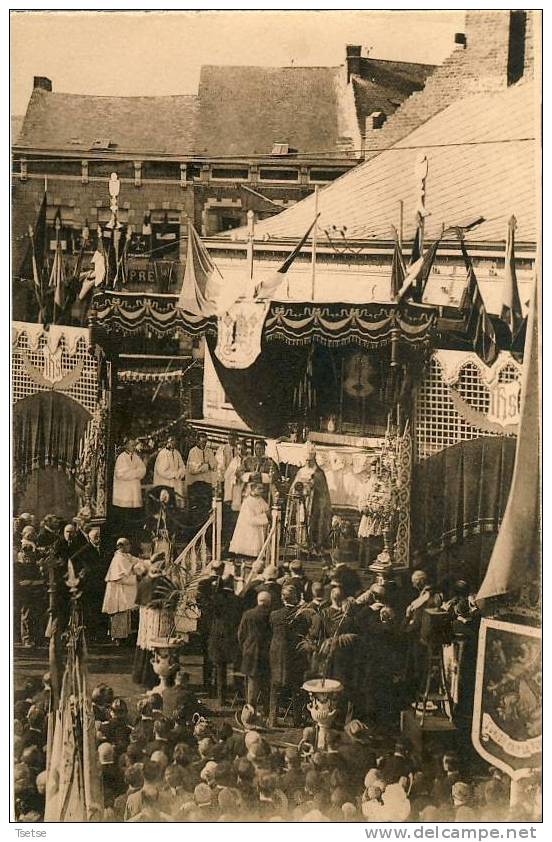 Binche - Congrès Eucharistique Du 2 Septembre 1928 -Le Discours De Mge Rasneur - Binche