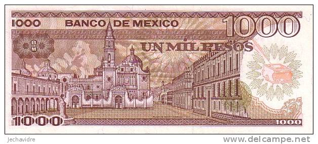 MEXIQUE   1 000 Pesos  Daté Du 01-07-1985   Pick 85     ***** BILLET  NEUF ***** - México