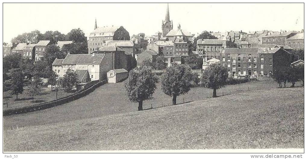 Herve : Centre Administratif; (stempel Rijksmiddelbare Meisjesschool Ieperop De Rug) - Herve