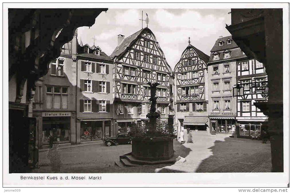 ALLEMAGNE - BERNKASTEL KUES - CPA - Bernkastel Kues A. D. Mosel. Markt - Bernkastel-Kues