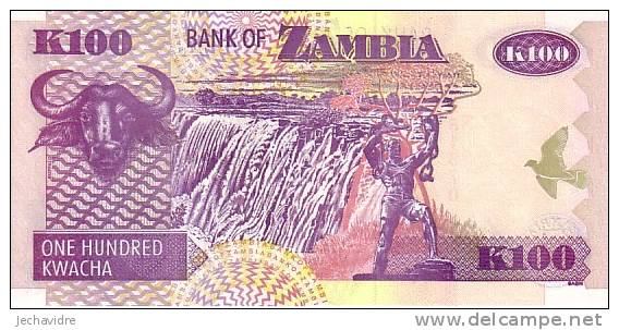 ZAMBIE  100 Kwacha  Emission De 2005  Pick 38c    ***** BILLET  NEUF ***** - Zambia