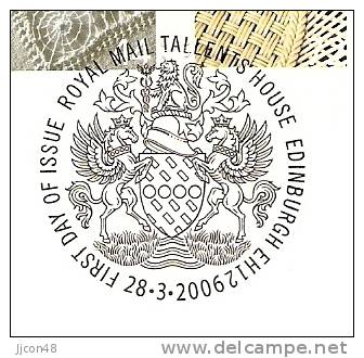 Great Britain 2006  Regional Definitives "N.Ireland"  FDC.  Tallents House Postmark - 2001-2010 Dezimalausgaben