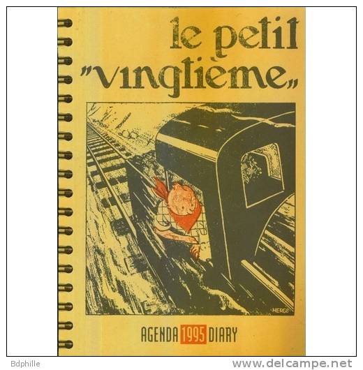 Tintin Agenda 1995 Le Petit Vingtième NEUF Avec Boite Siglée - Diaries