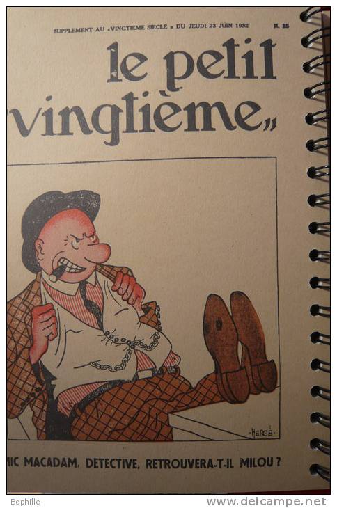 Tintin Agenda 1995 Le Petit Vingtième NEUF avec boite siglée