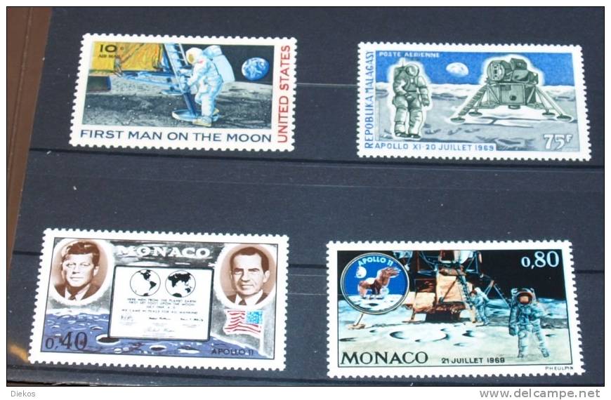 Space,   Monaco USA  Malagasy Nr:  Apollo  Postfrisch **  MNH  #1351 - Europe