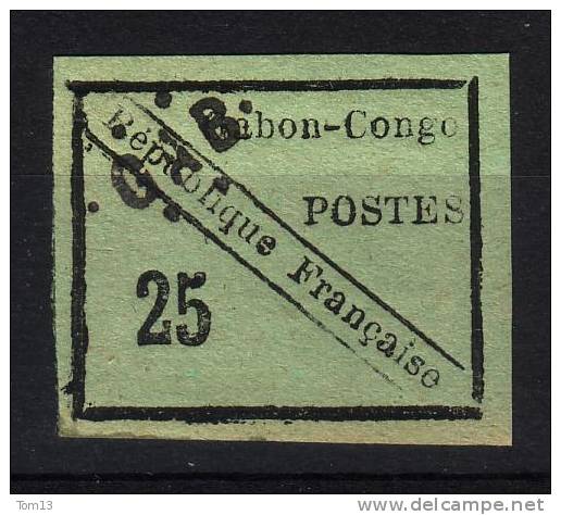 Gabon  N° 15  Neuf **  Signé Et Garantie Authentique - Unused Stamps