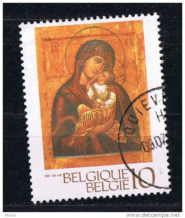 #1641 - Belgique/Icône Yvert 2437 Obl - Religión