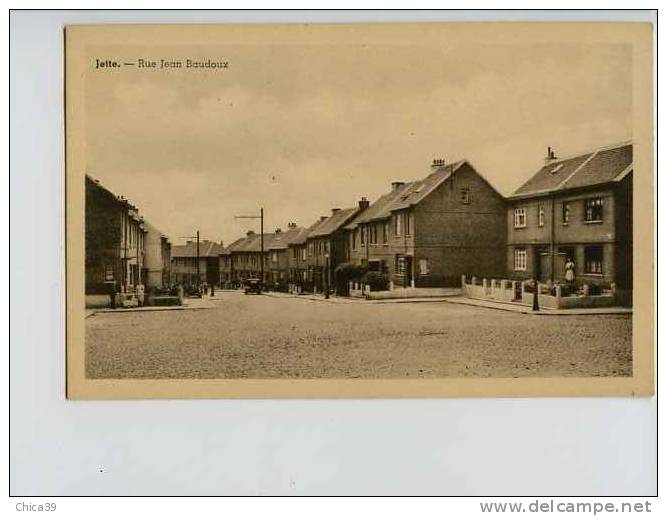 004633  - JETTE  -  Rue Jean Baudoux - Jette