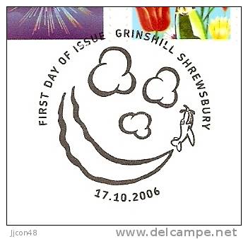 Great Britain 2006  Smilers   FDC.  Special Postmark - 2001-2010 Dezimalausgaben