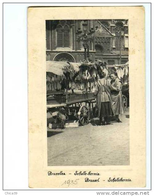 004639  - BRUXELLES  -  Schollekermis    +  PUB Chocolat MARTOUGIN Au Verso - Fêtes, événements