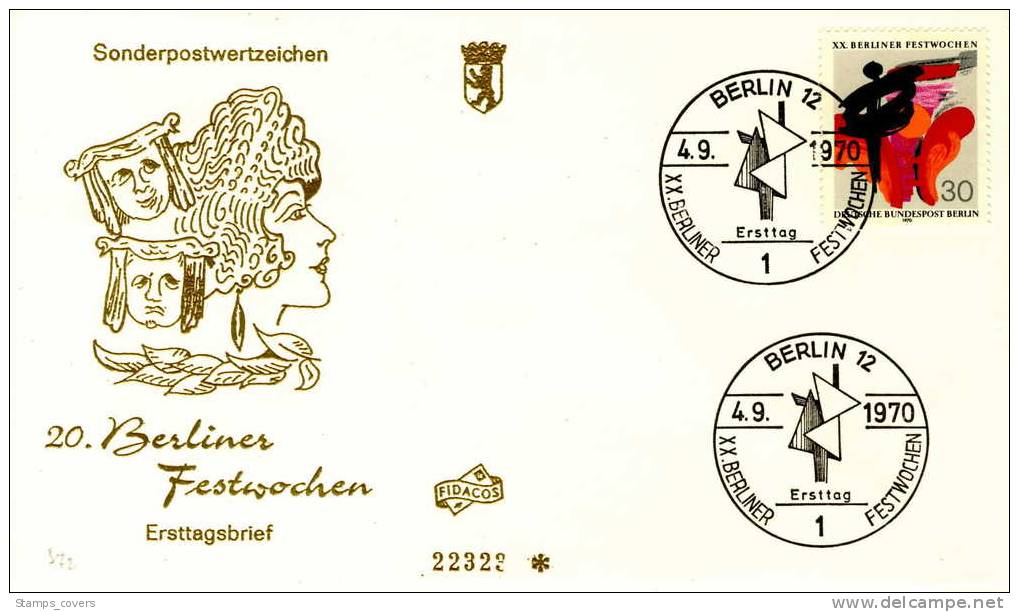 BERLIN FDC MICHEL 372 - Other & Unclassified