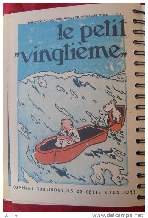 Tintin Le Petit Vingtième - Agenda 1996. ETAT NEUF