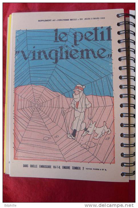 Tintin Le Petit Vingtième - Agenda 1996. ETAT NEUF