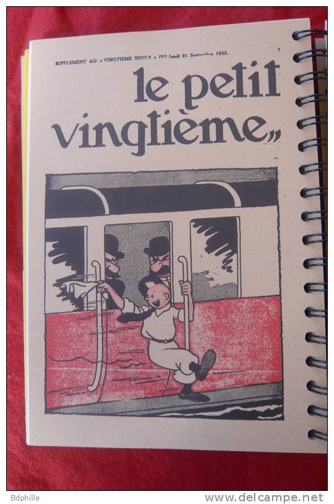 Tintin Le Petit Vingtième - Agenda 1996. ETAT NEUF