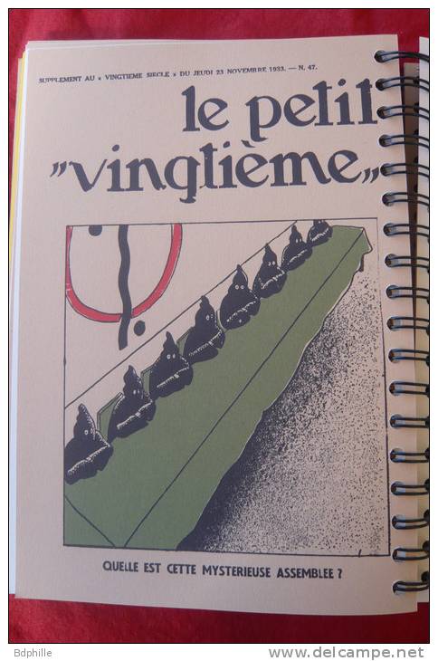 Tintin Le Petit Vingtième - Agenda 1996. ETAT NEUF