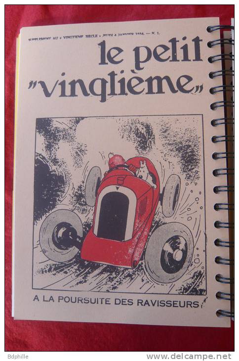 Tintin Le Petit Vingtième - Agenda 1996. ETAT NEUF