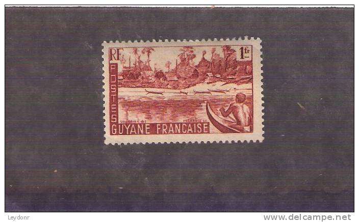 French Guiana - Guyane Francaise - Maroni River Bank - Scott # 196 - Other & Unclassified