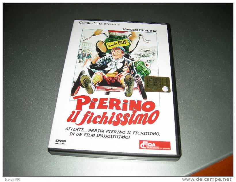 DVD-PIERINO IL FICHISSIMO - Commedia