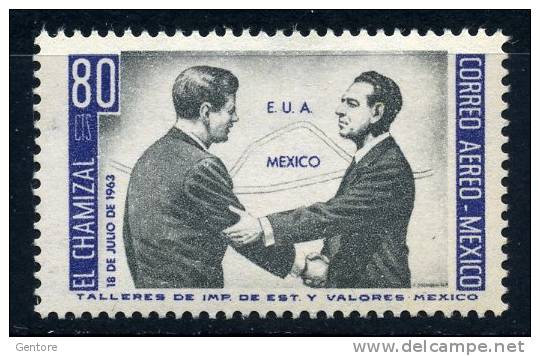 1964 MEXICO  J.  Kennedy  Yvert Cat. N° Air 245  Absolutely Perfect MNH ** - Kennedy (John F.)
