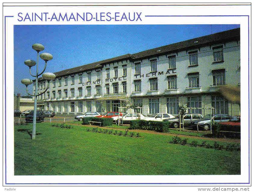 Carte Postale  59.  Saint-Amand-les-Eaux  Trés Beau Plan - Saint Amand Les Eaux