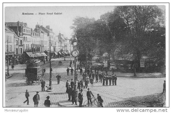 80 )) AMIENS, Place René Goblet, ANIMEE, - Allaines