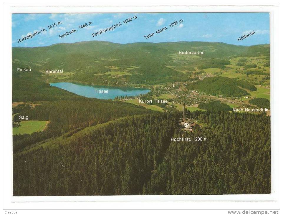 Ansichtskarte Titisee Im Schwarzwald(voir Scan) - Titisee-Neustadt
