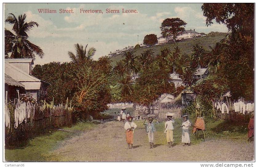 Sierra Leone - William Street. Freetown - Sierra Leone