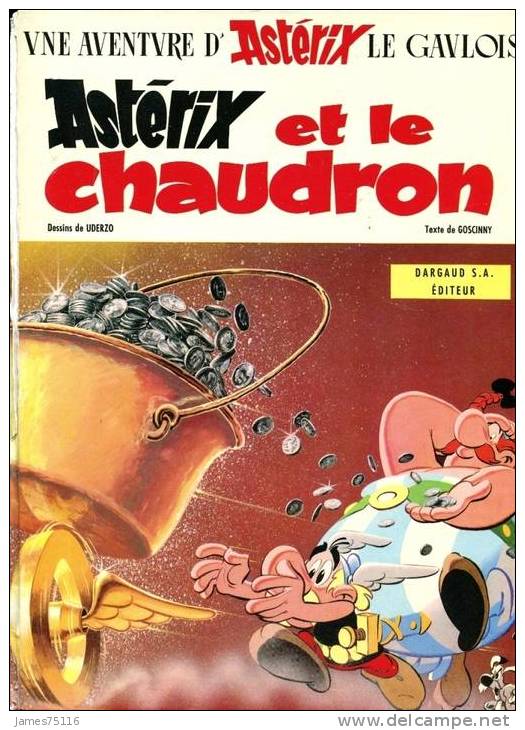 Astérix Et Le Chaudron. E.O. 1969. TB. - Astérix